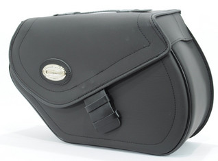 lockable leather saddlebags